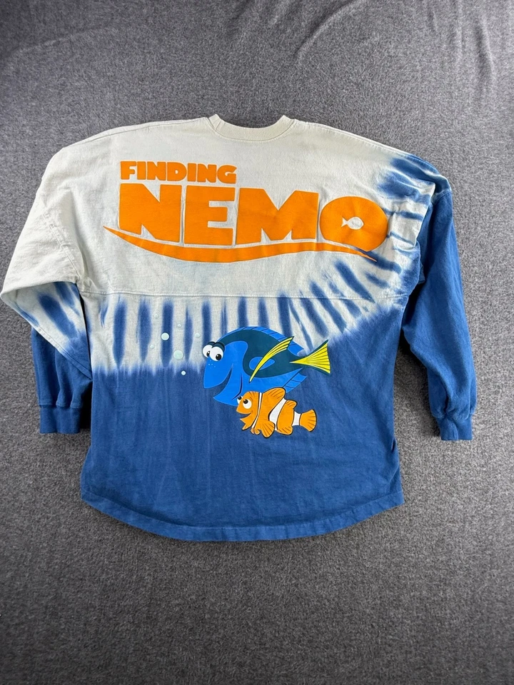 Camiseta Disney Parks Finding Nemo Spirit tamanho grande manga longa - Imagem 1 de 4