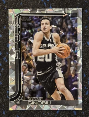2025-26 TOPPS BASKETBALL MANU GINOBILI DIAMANTE FOIL #262 - Image 1 of 2