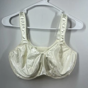 Bali 3562 Satin Tracings Bügel Minimizer BH Ivory 36DD Full Coverage Floral - Bild 1 von 10