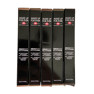 MAKE UP FOR EVER Aqua Resist Brow FIXER - Choose -5 SHADES- Brand New In Box