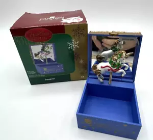 Carlton Cards 2005 Daughter Is a Precious Treasure Christmas Unicorn Jewelry box - Picture 1 of 8