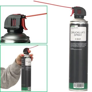 KOKA Vaporisateur D'Air Comprimé 6 BAR Druckluft-Reiniger pour PC Portable - Afbeelding 1 van 10