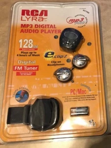RCA LYRA MP3 Pro Digital Audio Player 128MB PC Mac USB RD1080 NEW factory sealed - Picture 1 of 3