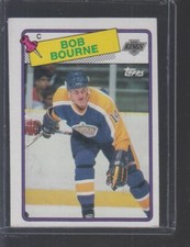 Bob Bourne DP  Los Angeles Kings 1988-89 Topps #101 