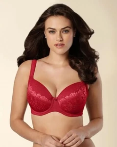 SOMA 570077540 Atemberaubender Stütz-BH mit voller Abdeckung Bügel 40DD Rot * - Bild 1 von 6