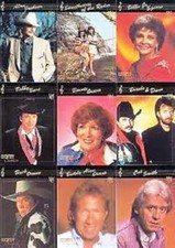 COLLECT A CARD 1992 COUNTRY MUSIC CLASSICS SERIES 1 SET IN POCKET PAGES & BINDER