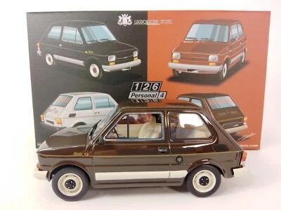 Laudoracing Fiat 126 Personal 4 brown marrone 1980 1/18 LM167D - Immagine 1 di 3