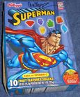 SUPERMAN~KELLOGG FRUIT SNACK BOX~DC COMICS~SIGNED GARCIA-LOPEZ~2003