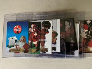 1994 Cola Cola Series 2 Gold Foil Santa Insert Cards S 11-20 MINT - Picture 1 of 7