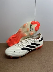 Botines de fútbol Adidas Copa Pure 2 Elite FG para hombre blancos marfil/negros para hombre 7/w8 IF5443 - Imagen 1 de 6