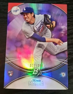 2016 Bowman Platinum Purple #63 Kenta Maeda /250 - Picture 1 of 2
