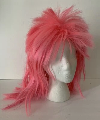 ROSA Peluca Peluca Peluca Sintética Origen Japonés DISFRAZ Foto 1 de 3