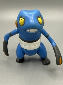 Pokemon Croagunk 3" Figure Articulated Nintendo Jakks Pacific 2007 - Picture 1 of 10