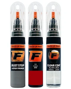 Touch up paint for FERRARI 300 Rosso Corsa Pen Kit Brush - Picture 1 of 12