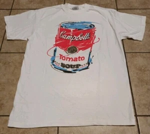 Vintage Campbells Tomato Soup T Shirt Medium 80s - Picture 1 of 4