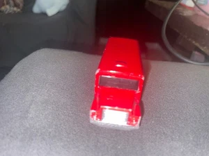 Matchbox Schulbus Police Transport 1985 rot  - Bild 1 von 5
