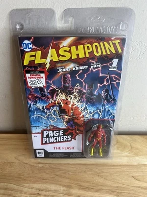 Figura McFarlane DC Page Punchers THE FLASH Chase 3" Flashpoint-R46-511 Foto 1 de 2