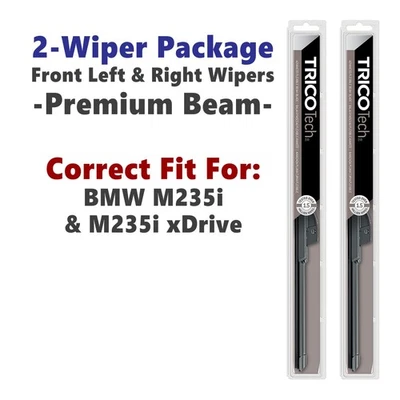 Щетки стеклоочистителя 2 шт подходят для 2014+ BMW M235i/M235i xDrive 19220/180 - Изображение 1 из 4