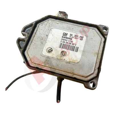 VAUXHALL ASTRA ZAFIRA 1.8 Z18XE ENGINE CONTROL UNIT ECU 5WK91720 55351702 - Image 1 of 4