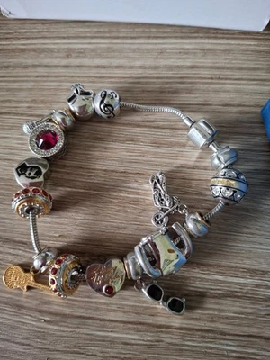 Bracelet Johnny Hallyday "The Bradford Exchange" - TRES RARE - Photo 1/3