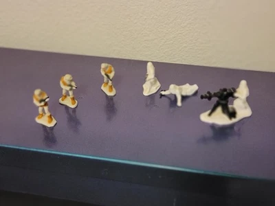 1982 DE COLECCIÓN STAR WARS DIE FUND METAL FIGURAS DE ACCIÓN HOTH LOTE REBEL IMPERIAL Foto 1 de 4