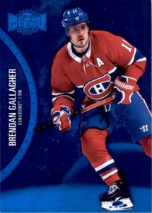SkyBox Metal Universe 2021-22 Blue Spectrum Brendan Gallagher Montreal Canadiens - Imagen 1 de 2