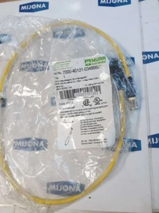 Murr Elektronik 7000 40121 0340060 M12 MACHO recto M12 HEMBRA 90° 250V AC DC - Imagen 1 de 5