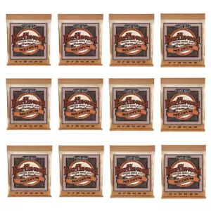 12 Sets Ernie Ball Phosphor Bronze MEDIUM 13-56 Acoustic Guitar Strings 2144 - Picture 1 of 8