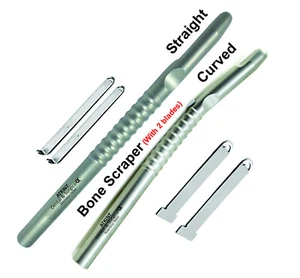 Dental Bone Grafting Scraper with two blades Implant Surgery Tools CE - Picture 1 of 3