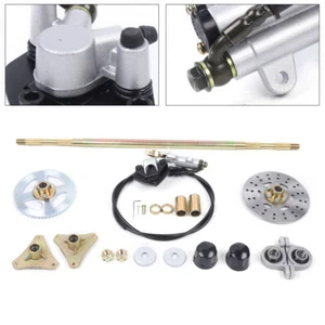 Kit completo de eje trasero con conjunto de freno para Go Kart 50cc Quad ATV eje trasero - Imagen 1 de 12