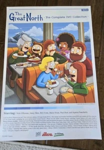 2024 SDCC COMIC CON EXCLUSIVE FOX POSTER THE GREAT NORTH BEEF HAM MOON 11" x 17" - Picture 1 of 1