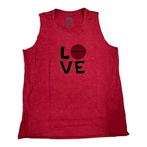 Camiseta sin mangas Star Wars para mujer Love roja sin mangas plus XXL nueva - Imagen 1 de 4