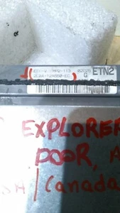 FORD EXPLORER 2-DOOR ECM/ECU ID#2L2A-EC/2U7A-ECA/2U7A-GFA OE 2002 - Picture 1 of 12