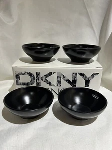 LENOX DKNY TIDBIT SCHÜSSELN 4ER SET NEU MIT ETIKETT ONYX URBAN IMPRESSIONEN - Bild 1 von 4