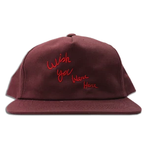 Travis Scott Astroworld Wish You Were Here weinroter Hut (93665-0039) Einheitsgröße - Bild 1 von 2