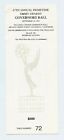47th Annual Emmy Awards Governors Ball Vintage Ticket 1995