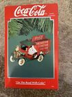 1996 Coca Cola Holiday Ornament Enesco Vintage Coke Delivery Truck Christmas