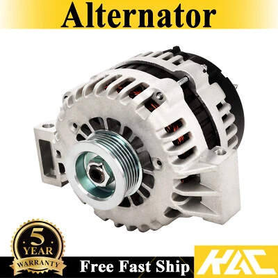 8290 New Alternator for Buick Rainier 2004 2005 2006 Saab 9-7x 2005-2006 L6 4.2L - Image 1 of 4
