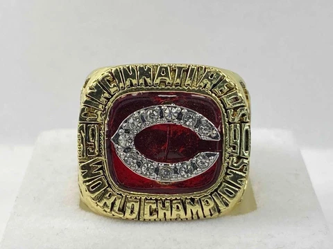 Cincinnati Reds Championship Ring - 1990 World Series Ring - Players Ring - NB Cover
