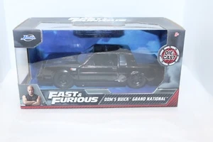 Fast & Furious Dom's black Buick Grand National NIB 1/32 scale diecast - Picture 1 of 4