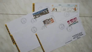 TAAF lot de 4 lettre recommandé en partance d'Alfred-Faure-Crozet de l' année 19 - Picture 1 of 1