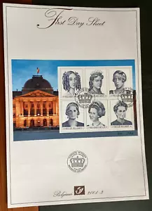 Timbres de Belgique - Feuillets N° 85 Oblitération 1er jour - Imagen 1 de 1