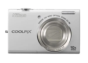 Nikon COOLPIX S6200 16.0MP Digital Camera 10 x Zoom w/SD Card, Charger - Picture 1 of 10