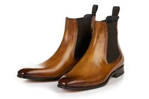 Bota Chelsea Paul Evans Dean - Tabaco - Talla US 10 - Imagen 1 de 7
