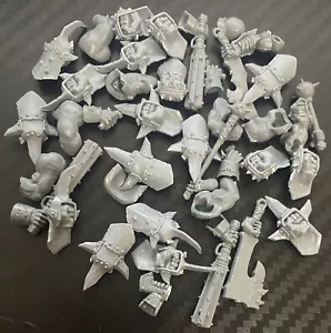 warhammer fantasy - assorted large weapons spare parts ogres/black orcs, unused. - Bild 1 von 1