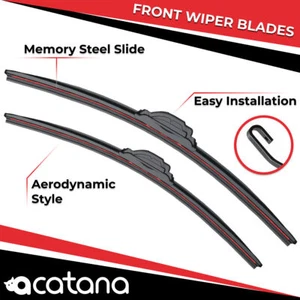 Wiper Blades for Jeep Grand Cherokee WK 2011 - 2023 22" + 21" Front Windscreen - Picture 1 of 11