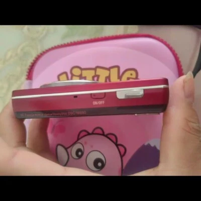 Sony Cyber-shot DSC-W690 16.1MP CCD Vintage Digital Camera - 100% Working-Red - Image 1 of 4