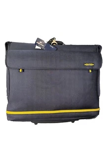 Vintage Polo Sport Ralph Lauren Rolling Garment Suit Case Navy Blue - Picture 1 of 24