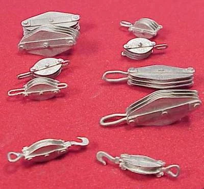 O SCALE /On3/On30 LOGGING, MINING BLOCK & TACKLE ASST. WISEMAN MODEL SERICES - Image 1 of 3