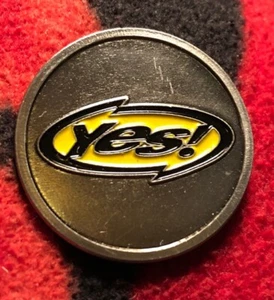 Yes!... Golf Ball Marker... 1 Inch… VINTAGE!!! NEW OLD STOCK!!! - Picture 1 of 1